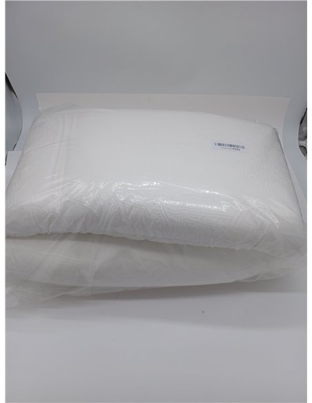 Pikolin Home - Almohada Viscoelástica 60 cm (2 Unidades), de Hotel - Adaptabilidad al Cuello, Hipoalergénica, Firmeza Alta, para