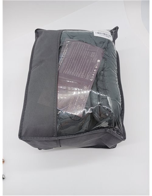 Good Nite Manta Ponderada Manta con Peso para Adultos para aliviar el estrés Manta Pesada para sentidos tranquilos (Gris, 8 kg, 