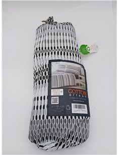 COTTON ARTean Juego de sábanasEco Friendly Poliester Reciclado ICHURUN 180x190/200. 50% ALGODÓN-50% Poliester Reciclado. 2