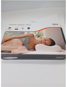 TEMPUR Original Almohada cervical viscoelástica, almohada ergonómica para dormir boca arriba y de lado, Sensación inicial firme, 2