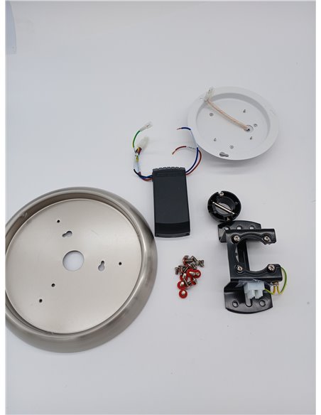Cecotec Ventilador de Techo con Mando a Distancia, Temporizador y Luz LED EnergySilence Aero 570. 60 W, 132 cm de Diámetro, 4 As