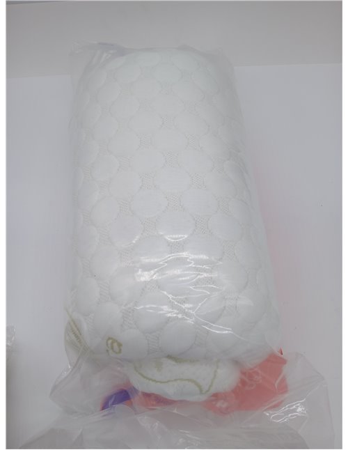 Todocama - Almohada viscoelástica Aloe Vera con Copos 100% viscoelásticos. Tejido Strech Aloe Vera. Termoregulable. Firmeza Medi