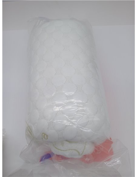 Todocama - Almohada viscoelástica Aloe Vera con Copos 100% viscoelásticos. Tejido Strech Aloe Vera. Termoregulable. Firmeza Medi