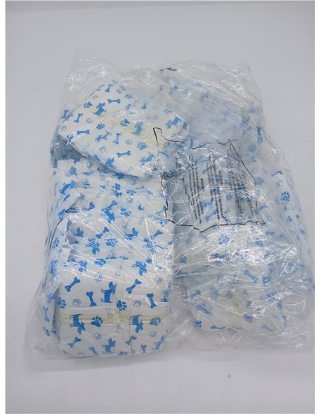 Pet Soft Pañales Desechables para Perros, 20 Unidades, para Perros Macho, Altamente absorbentes, con indicador de Humedad y a Pr