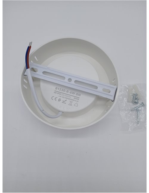 B·LED BARCELONA LED - Plafón LED de superficie 6W Alta Eficiencia - Blanco Neutro