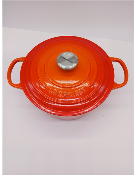Le Creuset Cocotte Round Cast Iron, 30 cm, 8, 1 L, All Heat Sources Including Induction, Matte Black, 21177300000430