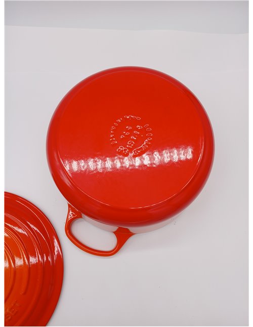 Le Creuset Cocotte Round Cast Iron, 30 cm, 8, 1 L, All Heat Sources Including Induction, Matte Black, 21177300000430