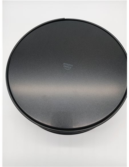 Amazon Basics Molde Desmontable Antiadherente, Apto para Lavavajillas y Horno, 25,4cm