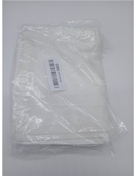 Soft Inner Pillow Case (50 x 70 cm) Percaline White Cotton Percale
