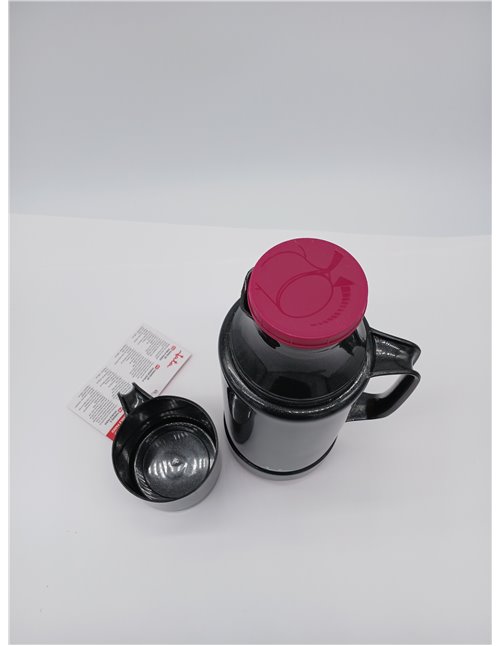 Jata Hogar HTER2100 – Termo para Líquidos Fríos y Calientes. Doble pared. Gran aislamiento. Libre de BPA. Ligero. Cierre herméti