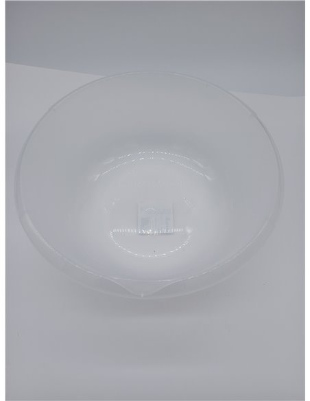 keeeper Bol Universal con Boquilla, Redondo, 9 l, Ø 36 cm, Björk, Transparente