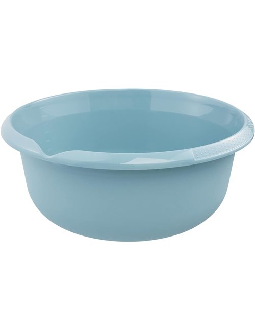 keeeper Barreño universal con pico de vertido, Redondo, 9 L, Ø 36 cm, Björk, Azul Nordic