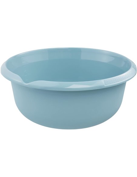 keeeper Barreño universal con pico de vertido, Redondo, 9 L, Ø 36 cm, Björk, Azul Nordic