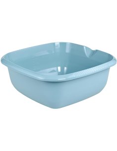 keeeper Barreño universal con pico de vertido, Cuadrado, 13 L, 38 x 38 cm, Björk, Azul Nordic