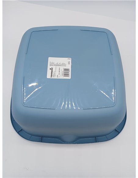 keeeper Barreño universal con pico de vertido, Cuadrado, 13 L, 38 x 38 cm, Björk, Azul Nordic