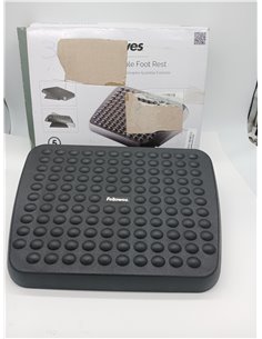 Reposapiés Ergonómico Fellowes para Oficina, Ajustable en Altura, con Superficie de Masaje Antideslizante, Alivia Tensión y Mejo 2