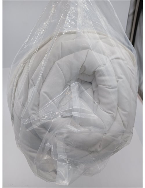 Todocama - Edredón/Relleno nórdico de Fibra antiácaros, otoño-Invierno, 300gr/m², Color Blanco (Todas Las Medidas Disponibles). 