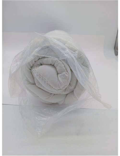 Todocama - Edredón/Relleno nórdico de Fibra antiácaros, otoño-Invierno, 300gr/m², Color Blanco (Todas Las Medidas Disponibles). 