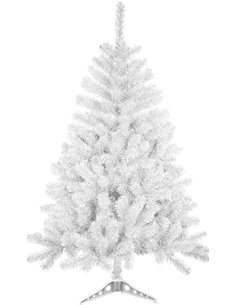 SOLAGUA Árbol de Navidad Artificial C/Efecto Brillo, Arboles con Hojas de Espumillón 120cm a 210cm de Primera Calidad, Súper Nat