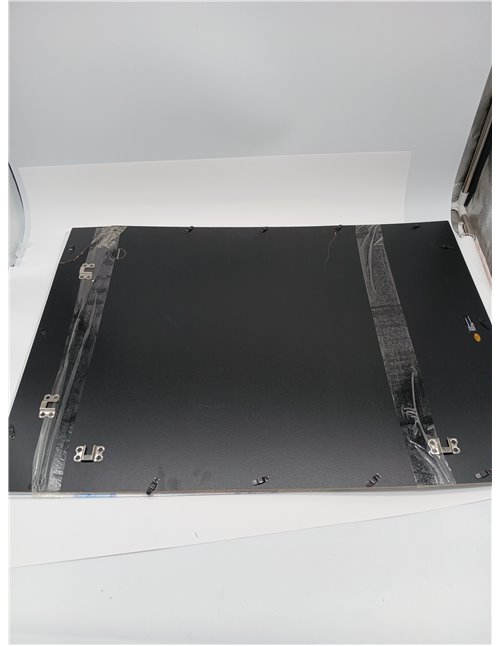Americanflat Photo Frame Black 50 x 70 cm Wooden Photo Frame with Plexiglass and Hooks for Hanging – Horizontal and Vertical Exp