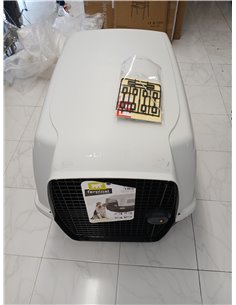 Ferplast Transportín Perro CLIPPER 7, IATA, Transportín para Perros Grandes max 60 Kg, Transportín Rígido, Viaje Mascotas Coche  2