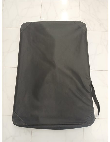 Amazon Basics Transportín portátil plegable de 2 puertas para perros y gatos, Tan, L 91 cm x 61 cm x 61 cm