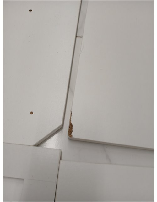 Feandrea Mueble Arenero, Moderno Arenero Oculto, con Entrada Frontal, Puertas Dobles, Asas, Casa para Gatos, Mesa Auxiliar, 85 x