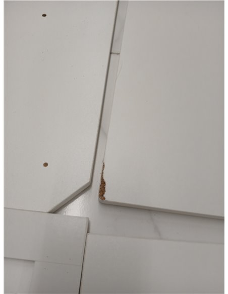 Feandrea Mueble Arenero, Moderno Arenero Oculto, con Entrada Frontal, Puertas Dobles, Asas, Casa para Gatos, Mesa Auxiliar, 85 x