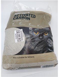 Flamingo Arena para Gatos - Arena aglomerante - Grano Extra Fino - 12L (12KG)  - Origen Canadá - Natural y sin Pe