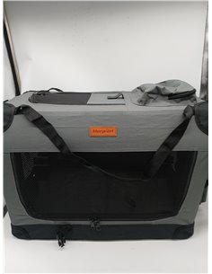 morpilot Transportín Perro Gato, Bolsa Transporte Transpirable para Mascotas, Portador de Viaje con Correa de Hombro Ajustable,  2