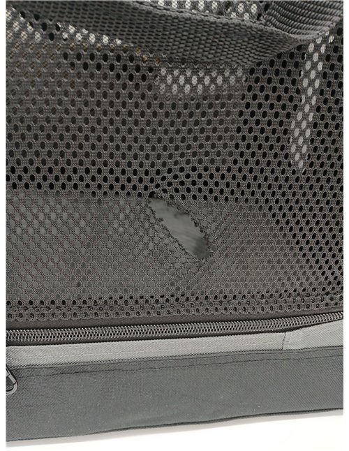 morpilot Transportín Perro Gato, Bolsa Transporte Transpirable para Mascotas, Portador de Viaje con Correa de Hombro Ajustable, 