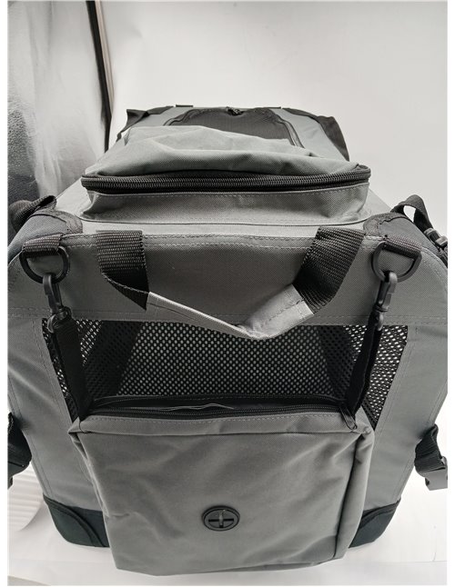 morpilot Transportín Perro Gato, Bolsa Transporte Transpirable para Mascotas, Portador de Viaje con Correa de Hombro Ajustable, 