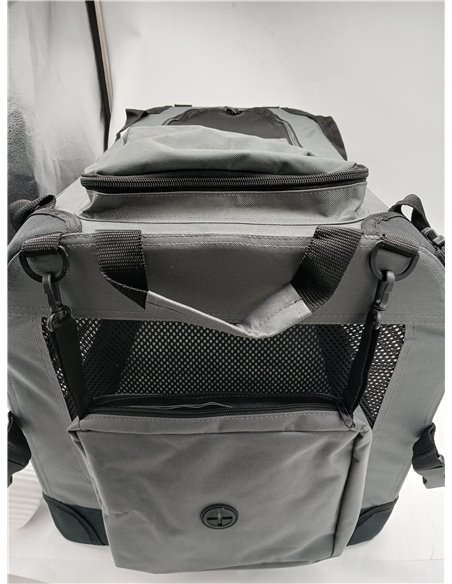morpilot Transportín Perro Gato, Bolsa Transporte Transpirable para Mascotas, Portador de Viaje con Correa de Hombro Ajustable, 