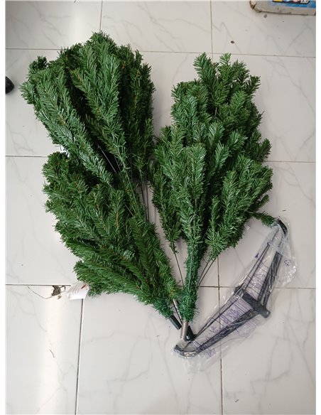 SOLAGUA Árbol de Navidad Artificial Extra Relleno, Arboles con Hojas de Espumillón 150cm a 300cm de Primera Calidad, Súper Natur