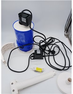Gre AR121E - Filtro de Cartucho para Piscinas elevadas con Volumen de hasta 16m3. con filtración de hasta 2.000 l/h y 72W de Pot 2