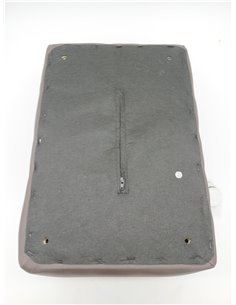 IBUYKE Reposapiés Taburete, Almacenamiento Banco Otomano Asiento, Taburete rectangularcon Asiento Acolchado, Piel sintética, par 2