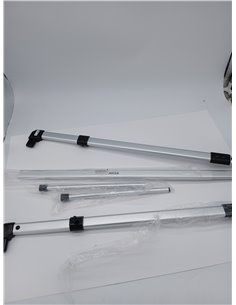 JOCCA - Barra para Colgar Supletoria/Barra de Armario Extra/Perchero Ajustable/Aguanta Hasta 10Kg/ Montaje Sencillo 2