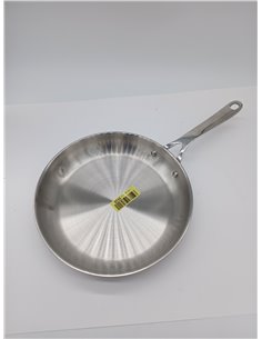 Tefal Jamie Oliver - Sartén de 28 cm, Apto inducción, sin revestimiento antiadherente, Thermo-Fusion, apto lavavajillas y horno, 2