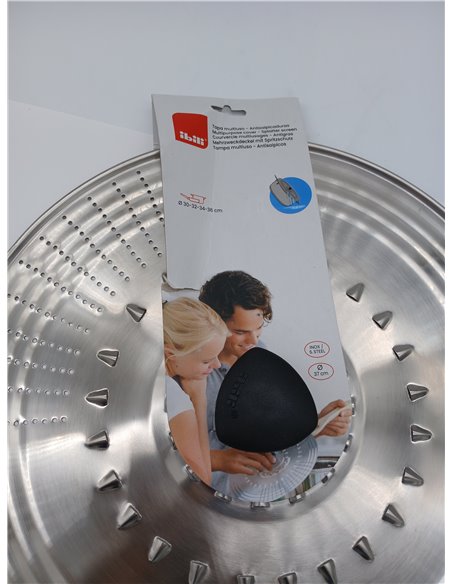IBILI Prisma - Tapa Multiusos, inox, 30-32-34-36 cm, Plateado