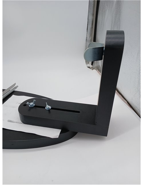 Jamonero Profesional de Pared Giratorio 360 Grados Modelo Elegant - Ideal para Cocinas Bodegas Tiendas Restaurantes - Incluye Cu