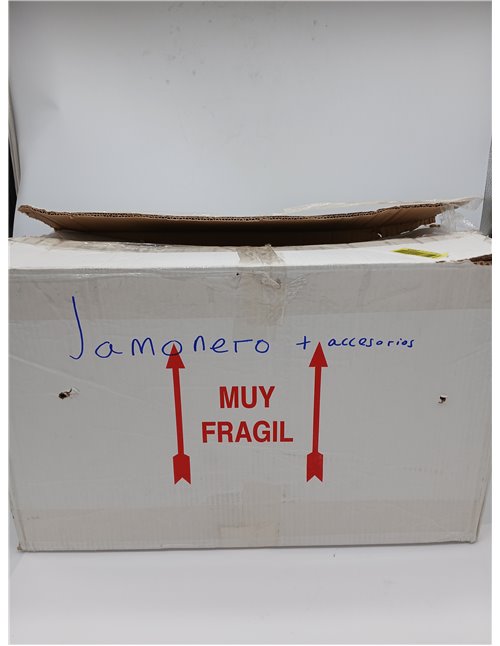 Jamonero Profesional de Pared Giratorio 360 Grados Modelo Elegant - Ideal para Cocinas Bodegas Tiendas Restaurantes - Incluye Cu