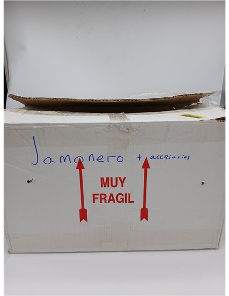 Jamonero Profesional de Pared Giratorio 360 Grados Modelo Elegant - Ideal para Cocinas Bodegas Tiendas Restaurantes - Incluye Cu