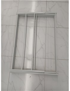 Amazon Basics Tendedero plegable, 14.5" D x 29.5" W x 41.8" H, color blanco. 2