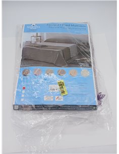 Martina Home Foulard Multiusos Espiga 130X180 Cm Crudo/Lila 2