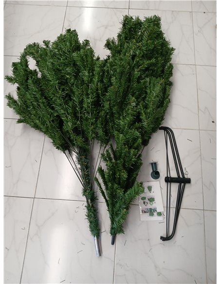 SOLAGUA Árbol de Navidad Artificial Extra Relleno, Arboles con Hojas de Espumillón 150cm a 300cm de Primera Calidad, Súper Natur