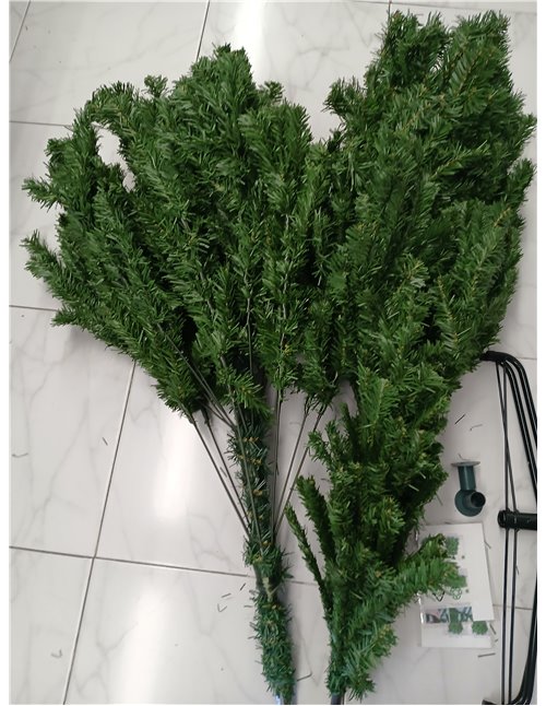 SOLAGUA Árbol de Navidad Artificial Extra Relleno, Arboles con Hojas de Espumillón 150cm a 300cm de Primera Calidad, Súper Natur