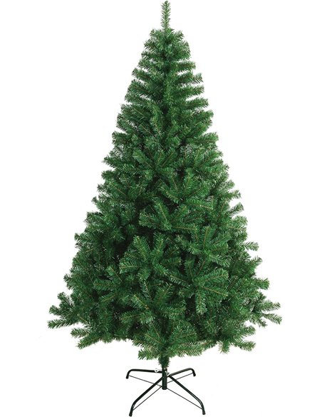SOLAGUA Árbol de Navidad Artificial Extra Relleno, Arboles con Hojas de Espumillón 150cm a 300cm de Primera Calidad, Súper Natur