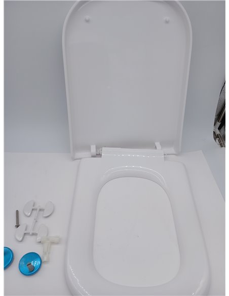 TATAY Tapa WC Universal Compatible con Modelo The Gap | Caída Amortiguada | Retirada Rápida que permite Limpieza Profunda | Fabr