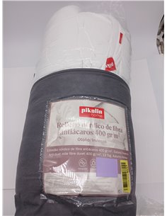 PIKOLIN Home - Edredón Nórdico de Fibra Invierno 400gr Hipoalergénico,Transpirable, Suave, Relleno Cama 150 (240 x 220 cm) 2