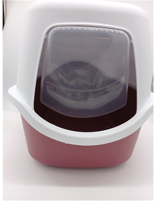 Trixie – Arena para Gatos, Color Frambuesa/Blanco, 10 L, Aglomerante, Baja en Polvo, Higiene Óptima para Gatos